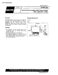 Datasheet STK400-040 manufacturer Sanyo